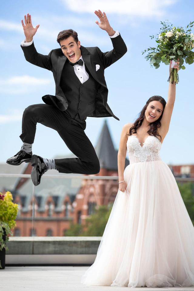 Wedding Tuxedo Black Performance Michael Kors Legacy Jumping
