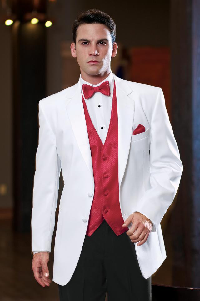 Wedding Tuxedo White Troy